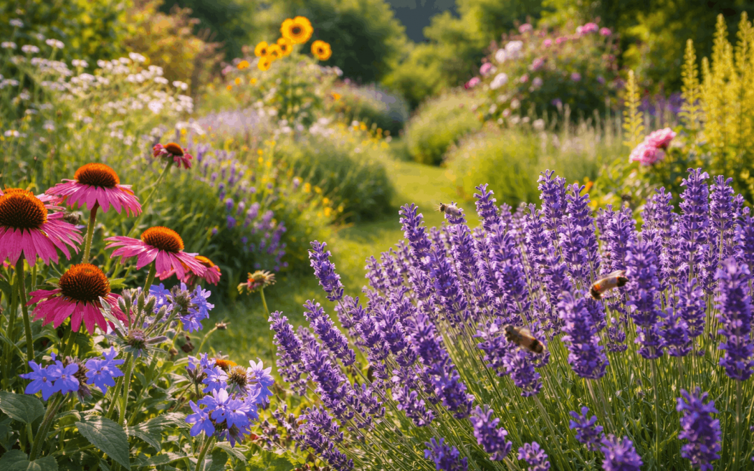 Die 10 besten bienenfreundlichen Pflanzen für deinen Garten – damit Bienen endlich genug Nahrung finden