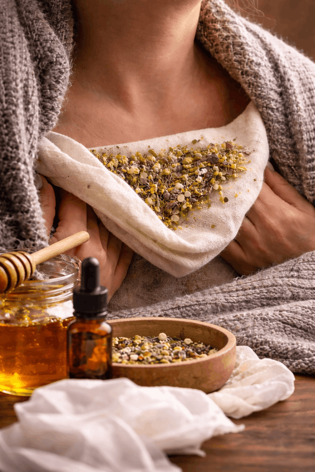 Halswickel Erkältung